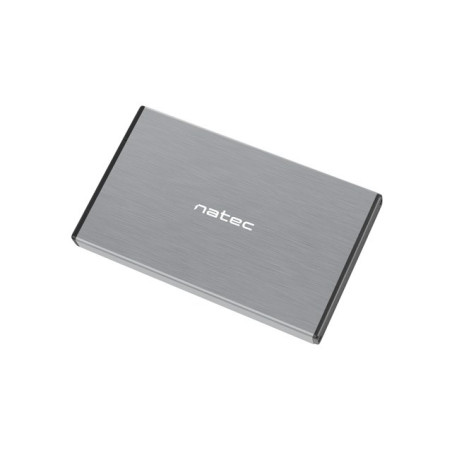 NATEC HDD ENCLOSURE RHINO GO (USB 3.0, 2.5", GREY)