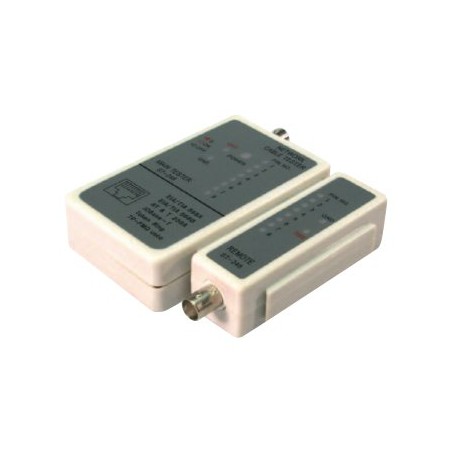 Logilink | Cable tester for RJ45 and BNC with remote unit