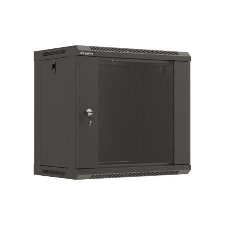 Lanberg WF03-5309-10B rack cabinet 9U Wall mounted rack Black