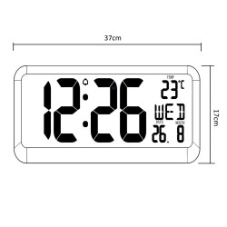 Large Digital Clock Wall...