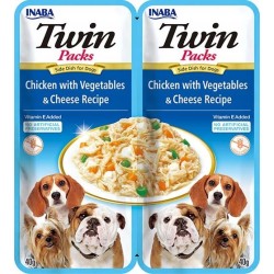 INABA Dog Twin Chicken with...