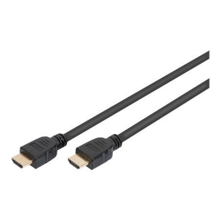 Digitus | Ultra High Speed HDMI Cable with Ethernet | AK-330124-010-S | HDMI Male (type A) | HDMI Male (type A) | HDMI to HDMI | 1 m