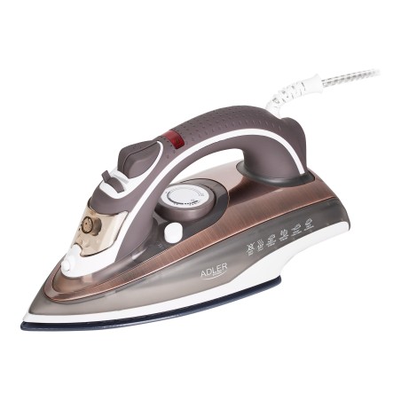 Adler | Iron | AD 5030 | Steam Iron | 3000 W | Water tank capacity 310 ml | Continuous steam 20 g/min | Brown