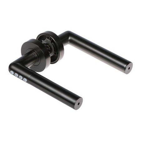 Digital door handle IP20 black PIN and Bluetooth