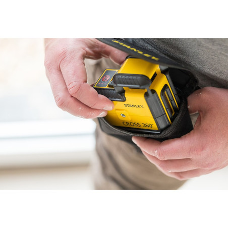 Stanley 360° Cross Line Red Beam Laser Level