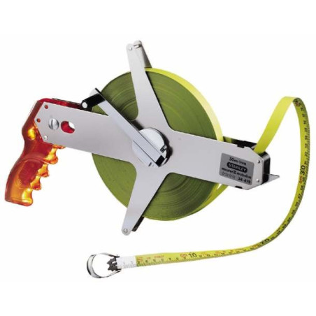 Stanley 1-34-477 tape measure 30 m Brass Metallic