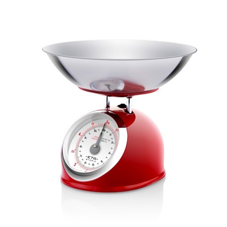 ETA | Kitchen scale | ETA577790030 Storio | Maximum weight (capacity) 5 kg | Graduation 25 g | Red
