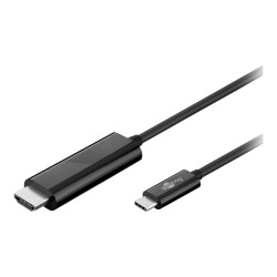 Goobay | Black | USB-C male...