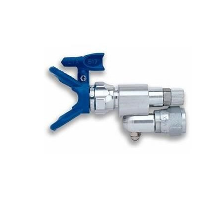 GRACO CLEANSHOT SHUT-OFF VALVE HEAD + NOZZLE.