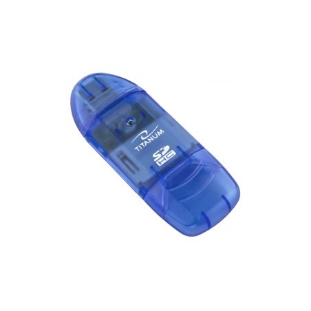 TITANUM TA101B card reader Blue USB 2.0