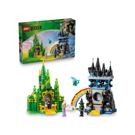LEGO® Wicked 75689 Szmaragdowe Miasto i Zamek Kiamo Ko / Liczba elementów: 860 / od 9 lat