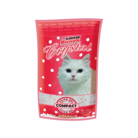 Certech Cat Litter Super Crystal Compact Natural - Silicone Cat Litter 13 kg