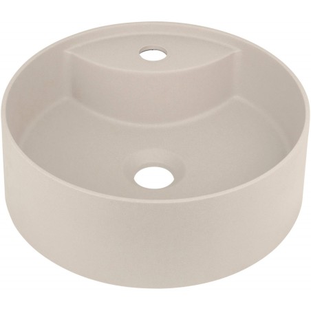 Granite countertop washbasin with space for a tap