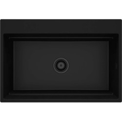 Magnetic granite sink 1-bowl