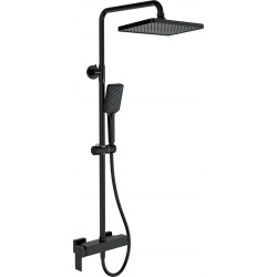 Rain shower with shower faucet