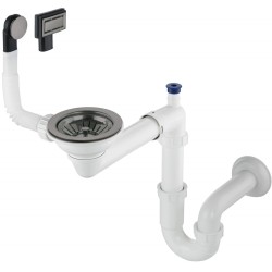Siphon for 1-bowl granite...
