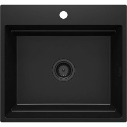 Magnetic granite sink 1-bowl