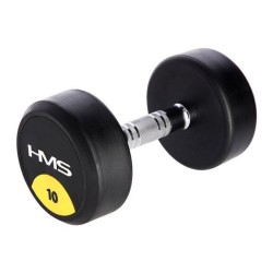 Rubberised dumbbell 10kg...