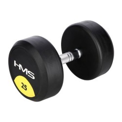 Rubberized dumbbell 25kg...
