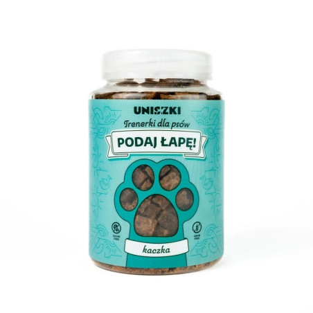 UNISZKI Podaj łapę Duck - dog treat - 150g