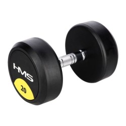 Rubberised dumbbell 20kg...