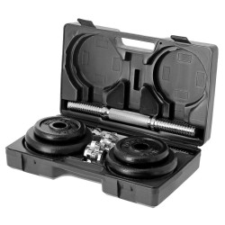 DUMBBELLS IN THE CASE HMS...