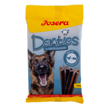 JOSERA Denties Poultry with blueberries - Dog treat - 180g