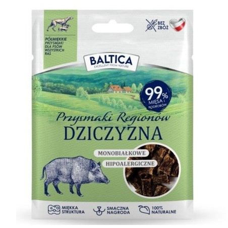 BALTICA Przysmaki regionów Monoprotein Venison - dog treat - 30g