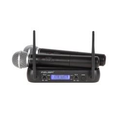 2-channel VHF microphone...