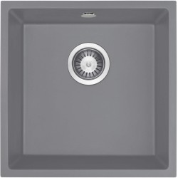 Suspended 1-bowl granite sink