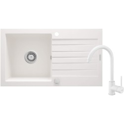 Granite sink with 1-bowl...