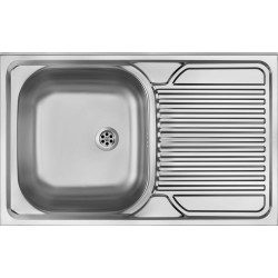 1-bowl steel sink with...
