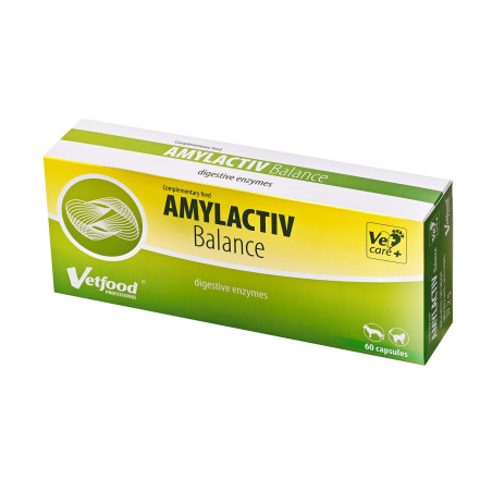 VETFOOD Amylactiv Balance - supplements for dogs and cats - 60pcs