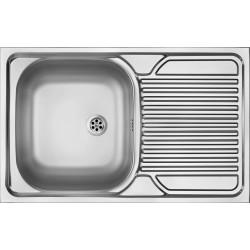 1-bowl steel sink with...