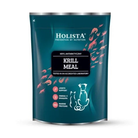 HOLISTA Krill meal - supplements for dogs and cats - 500g