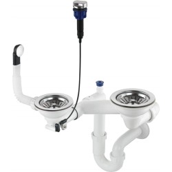 Siphon for 1.5- and 2-bowl...