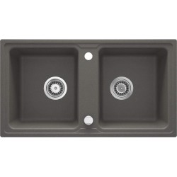 2-bowl granite sink