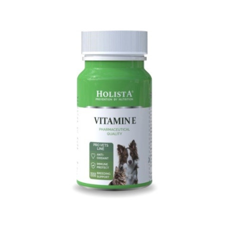 HOLISTA Vitamin E- supplements for dogs and cats -  90 tablets