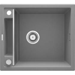 Magnetic 1-bowl granite sink