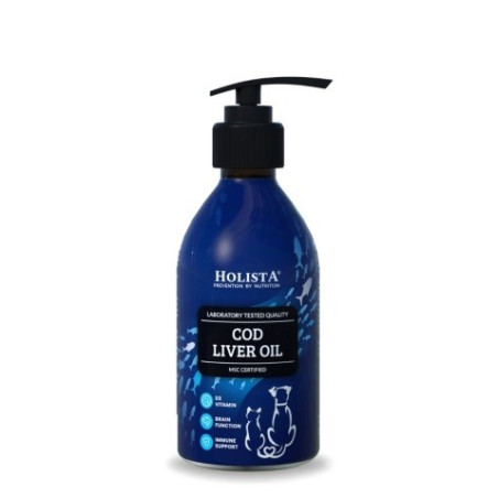 HOLISTA Cod liver oil - supplements for dogs and cats - 250ml