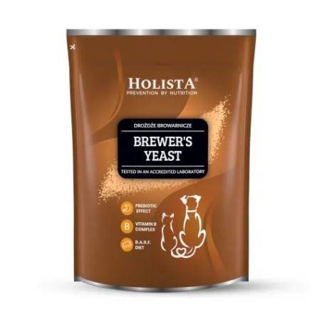 HOLISTA Brewer's yeast - supplements for dogs and cats - 800g