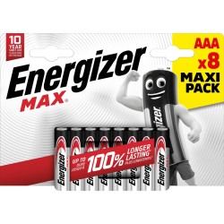 ENERGIZER BATTERIES MAX AAA...