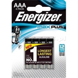 ENERGIZER BATTERY MAX PLUS...