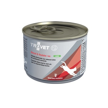 TROVET Renal & Oxalate RID Lamb - wet cat food - 200g