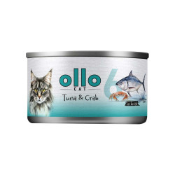 OLLO Cat nr 6 Tuna & Crab...