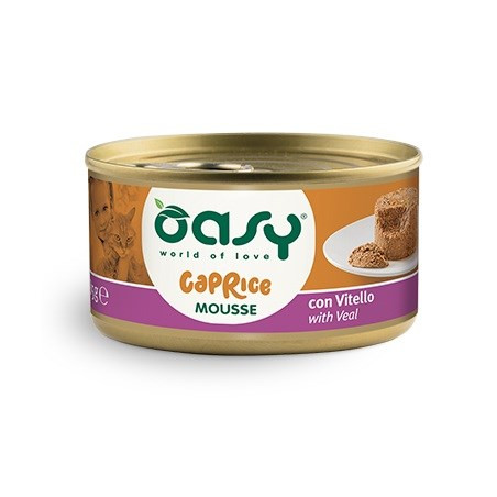 OASY Caprice Mousse Veal - wet cat food - 85g