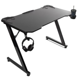 Gaming desk black large...