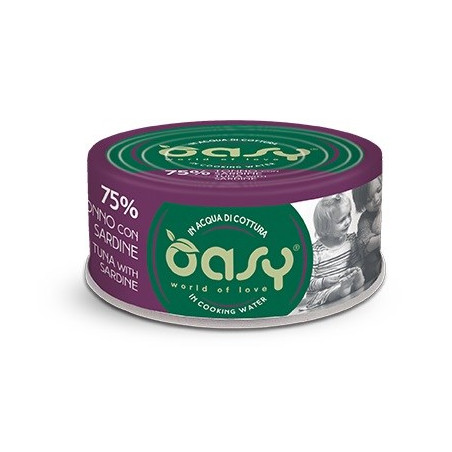 OASY More Love Tuna with sardine - wet cat food - 70g