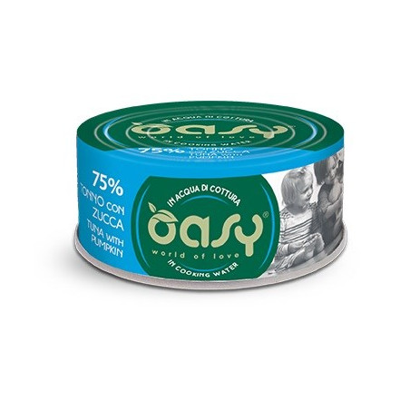 OASY More Love Tuna with pumpkin - wet cat food - 70g