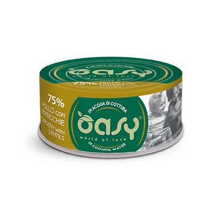 OASY More Love Chicken with lentils - wet cat food - 70g